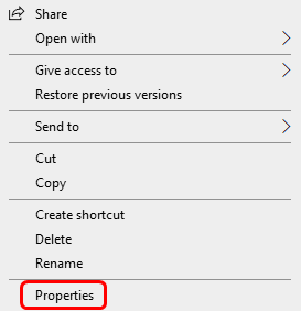 Proprietà