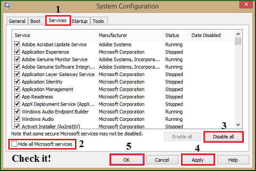 risolvere il problema del crash di Excel