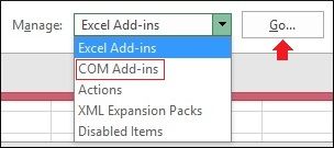 errore di azione OLE di Excel 5