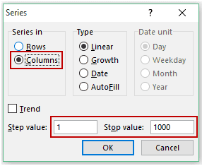 compila automaticamente Excel senza trascinare 1