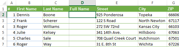 Insert new column Excel File Riparazione Blog