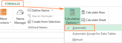 Come Per Fissare formula Excel non aggiornamento automaticamente 