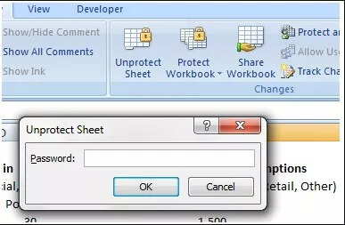 come sbloccare il file Excel protetto da password