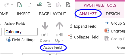 Il nome del campo della tabella pivot non è valido 5