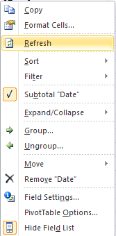 utilizzare la tabella pivot 3