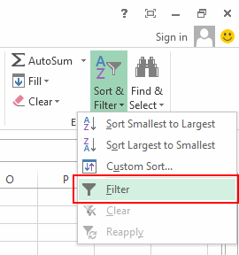  elimina blank filari di Excel 17