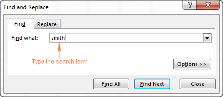 Excel Trova E sostituisci Non funzionante 6