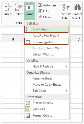 Excel Celle sovrapposte