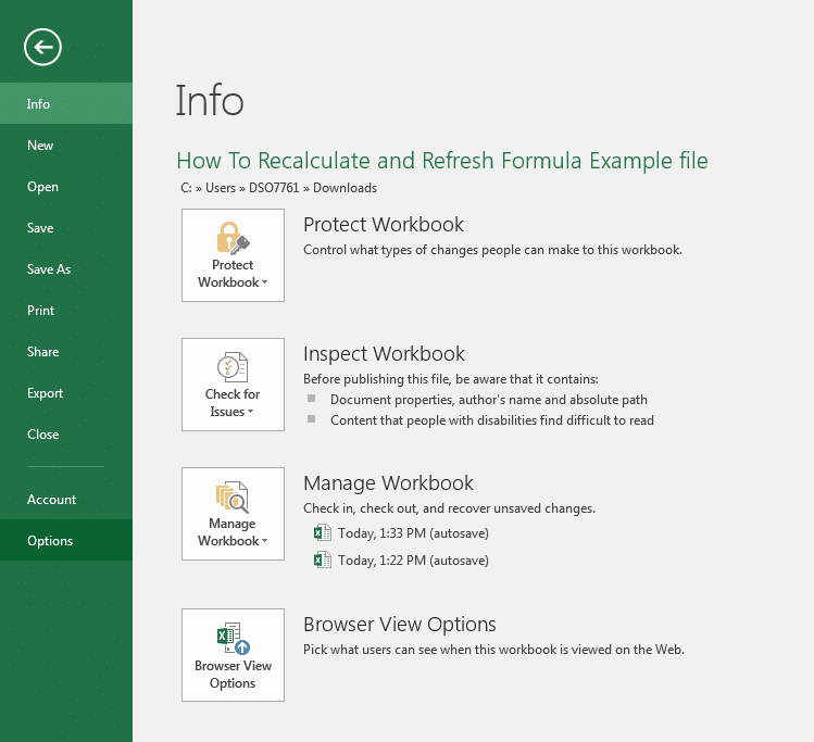 mancata apertura della cartella di lavoro macro personale di Excel