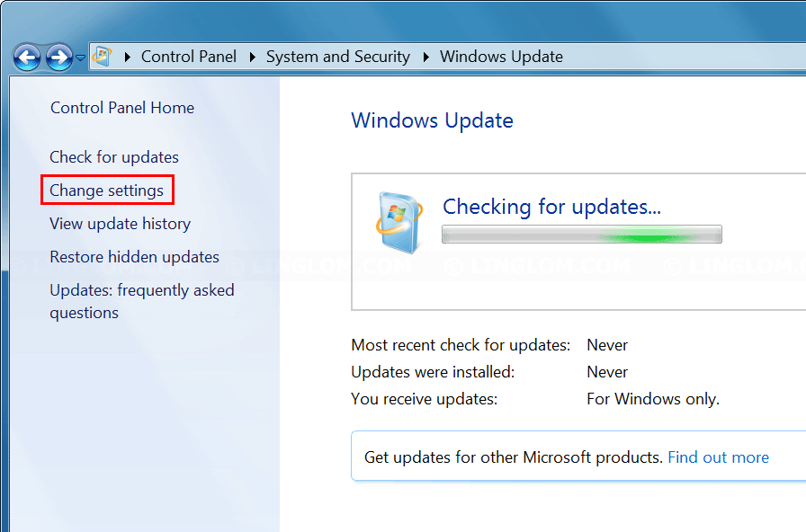 Aggiorna il sistema operativo Windows 1