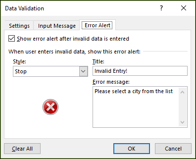 creare elenco a discesa in Excel 5