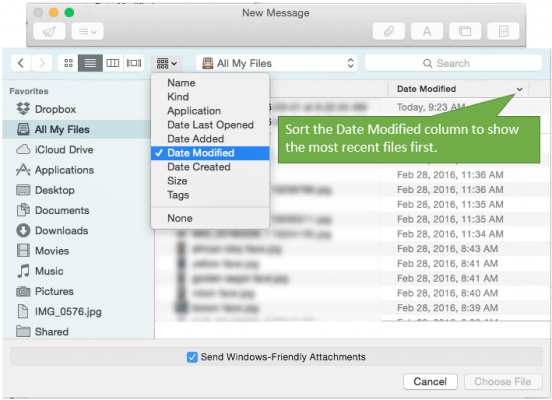 allegare file Excel all'e-mail 2