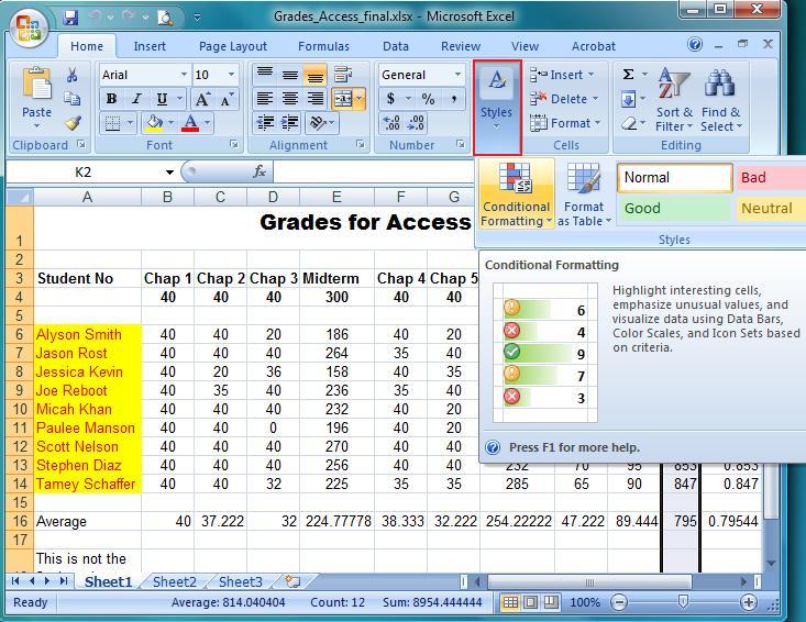 nascondere gli errori in Excel 4