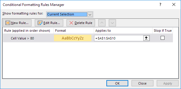 nascondere gli errori in Excel 5