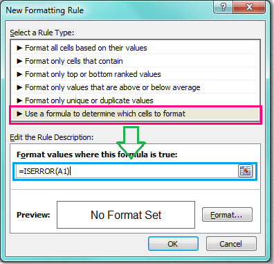 nascondere gli errori in Excel 8