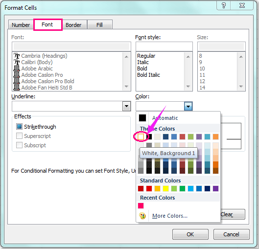 nascondere gli errori in Excel 9