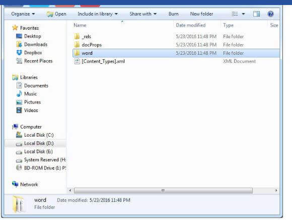 Estrai le immagini Utilizzando L'estensione del file 5