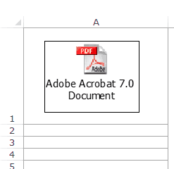 abilitare il file PDF in Excel 4