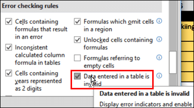 errore di convalida dei dati di Excel 9