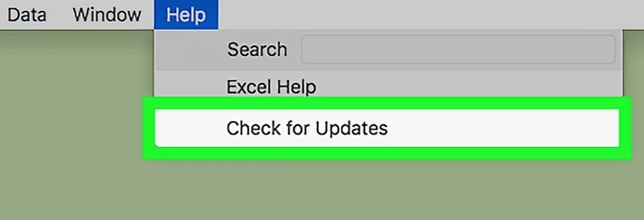aggiorna l'applicazione MS Excel 3