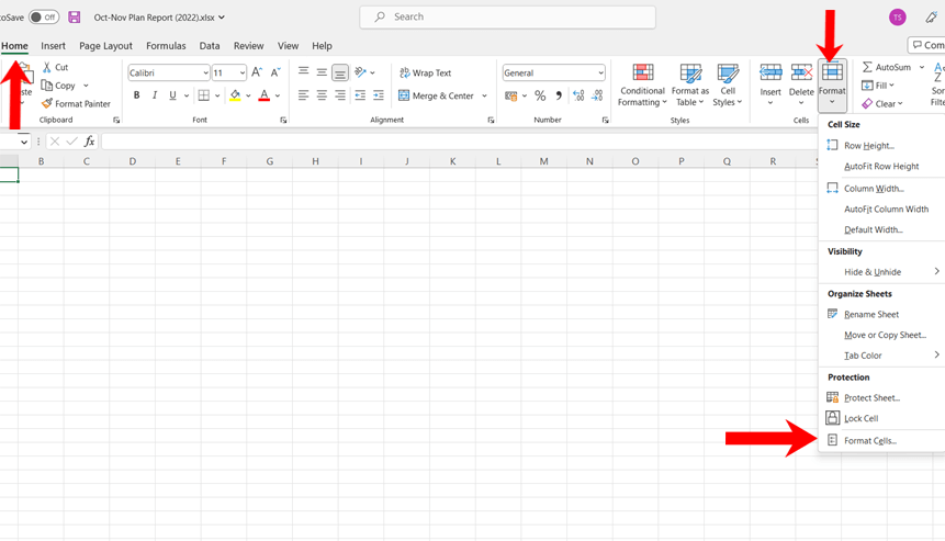 bloccare le celle in Excel 