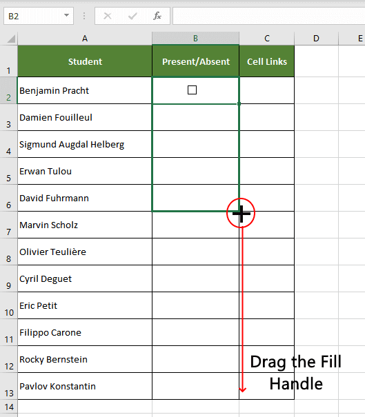 come inserire la casella di controllo in Excel 2019