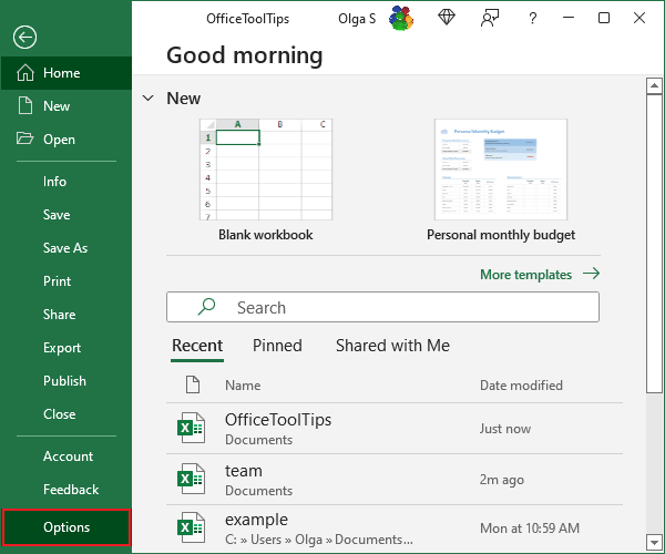 Abbiamo trovato un problema con alcuni contenuti in Excel
