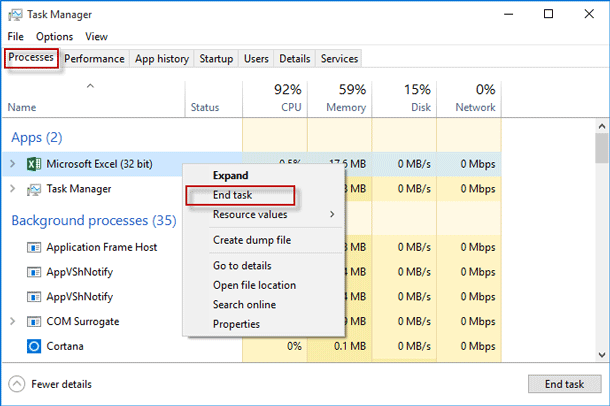 risolvere l'errore di compilazione di Excel "Variabile non definita