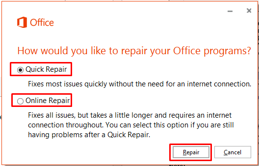 Impossibile aprire il file specificato