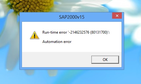 Errore di runtime 2146 Automation Error in Excel