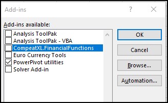 User-Defined Type Not Defined Errore in Excel
