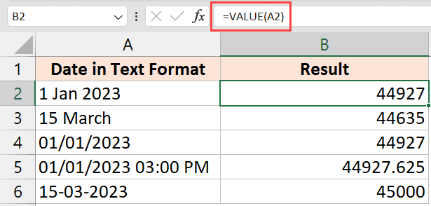 convertire il testo in formato data in Excel
