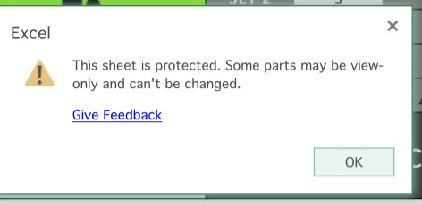 This Sheet Is Protected. Some Parts May Be View-Only